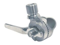 Antennenkipphalter für Reling Edelstahl A4 3/4", für Rohr 22-25mm