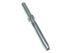 Terminal mit Rechtsgewinde Edelstahl A4 5mm/M10 inkl. Mutter