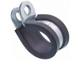 Halteschelle DIN 3016 mit Gummieinlage A2/Gummi 25mm,...