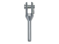 Gabelterminal, gedrehte Ausführung Edelstahl A4 8mm