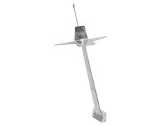 Lichtmast Edelstahl A2 730mm