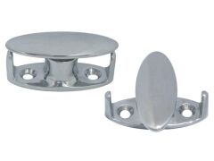 Fenderhalter mit Drehverschluss Edelstahl A4 63x25mm