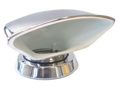 Windhutze Edelstahl A4 190x105mm, Auslass 75mm