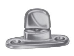 DOT-Common-Sense Drehverschluss zum Verschrauben Messing vernickelt Höhe 17,3mm