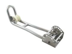 Heckankerausleger Edelstahl A4 535x150mm