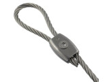Eiform Drahtseilklemme Edelstahl A4 6mm