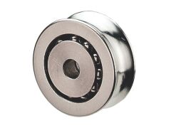 Sprenger Seilrolle mit Kugellager Edelstahl A2 für Seil 8mm, Bohrung 5mm