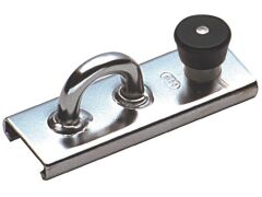 Sprenger Genuaschlitten mit Bügel Edelstahl A2 für Schiene 20x3mm, Auge 14x13mm