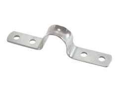 Augbügel mit langen Laschen Edelstahl A4 66x11mm