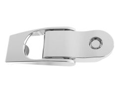 Überfallscharnier mit Schloss Edelstahl A4 82mm