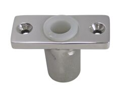 Ruderdollensockel für Einbau Edelstahl A4 für Ruderdolle 814712, 814723