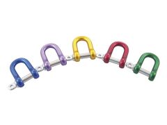 Alu-Rundschäkel Alu 6mm Farbmix