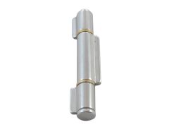 Anschweißscharnier, 3-tlg. Edelstahl A2 140mm, Bolzen herausnehmbar