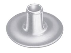 Durable-DOT Unterteil Edelstahl A4 14,35x7,9mm