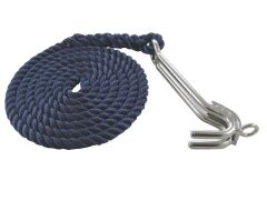 Kettenkralle mit gespleißtem Seil A4/PP für Kette 8mm, Seil 14mm (3m)