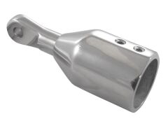 Rohrverlängerung, verstärkt Edelstahl A4 für Rohr 22mm