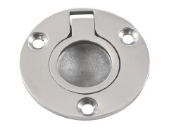 Einlassgriff rund Edelstahl A4 50mm