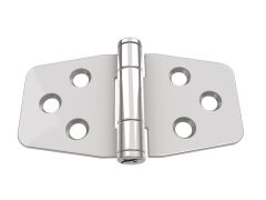 Scharnier mit Halteautomatik Edelstahl A4 76x42mm