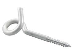 Spiralhaken mit Holzgewinde Edelstahl A2 10,8x120mm