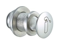 Fenderhaken Pop-out Edelstahl A4 34mm, für Seil 6-8mm