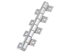 Scharnier mit Halteautomatik und kurzen Flügeln Edelstahl A4 51x28,5mm