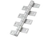 Scharnier mit Halteautomatik und langen Flügeln Edelstahl A4 104,6x45mm