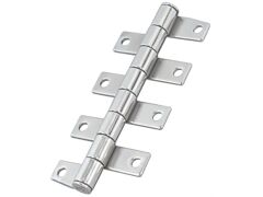 Scharnier mit Halteautomatik und langen Flügeln Edelstahl A4 79,2x45mm