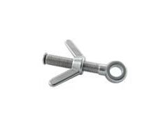 Augbolzen mit Flügelmutter Edelstahl A4 M10, 113mm