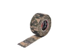 ResQ-plast Baumwolle/PP/Elasthan 25x4500mm tarnfarben