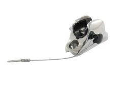 Verdeckbeschlag für Kugelkopf, rund A4/Kunststoff 60mm - konkav