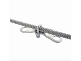 Drahtseilklampe Edelstahl A4 110mm, für Drahtseil 8+10mm