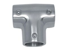T-Stück, 90° Edelstahl A4 für Rohr 25mm