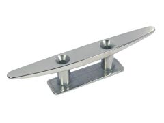 Klampe, flach, mit 2 Bohrungen Edelstahl A4 200mm