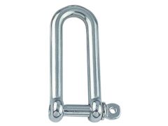 Rundschäkel, lang Edelstahl A4 12mm