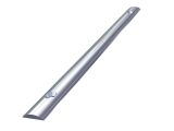 3m Scheuerleiste halbrund, massiv Edelstahl A4 10x3,5mm poliert und gebohrt