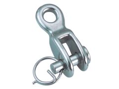 Toggle Gabel-Auge Edelstahl A4 Auge 13mm, Bolzen 12,4mm