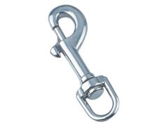 Wirbelkarabiner Edelstahl A4 75mm