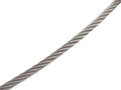 Edelstahldrahtseil weich/flexibel 7x19 sZ Edelstahl A4 6mm (500m)
