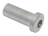 Linsenkopfhülse mit Innengewinde Edelstahl A4 M5