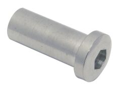 Linsenkopfhülse mit Innengewinde Edelstahl A4 M6