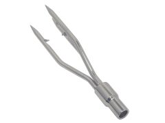 Harpunenspitze Delta Dreizack Edelstahl A4 110mm M6