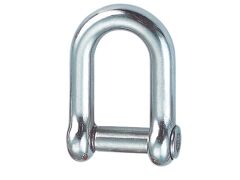 Rundschäkel mit Innensechskant Edelstahl A4 14mm