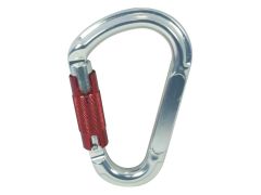 Alu-Karabiner mit Drehverschluss Alu 14x190mm