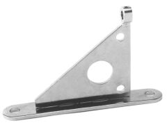 Kombi-Wandkonsole Edelstahl A4 135x90mm Typ A