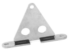 Kombi-Wandkonsole Edelstahl A4 135x90mm Typ B