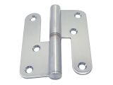 Türscharnier, 2-tlg. Edelstahl A2 80x100mm Rechts