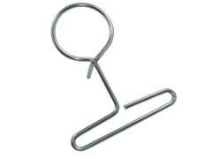 Notklampe Edelstahl A4 180x155mm