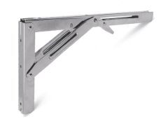 Tischplattenhalter, klappbar Edelstahl A2 305x165mm