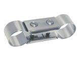 Haltegriffverbinder, Doppelschelle Edelstahl A2 für...