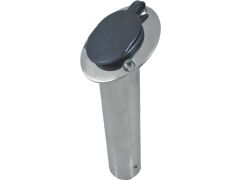 Angelrutenhalter mit Gummikappe Edelstahl A2 245mm